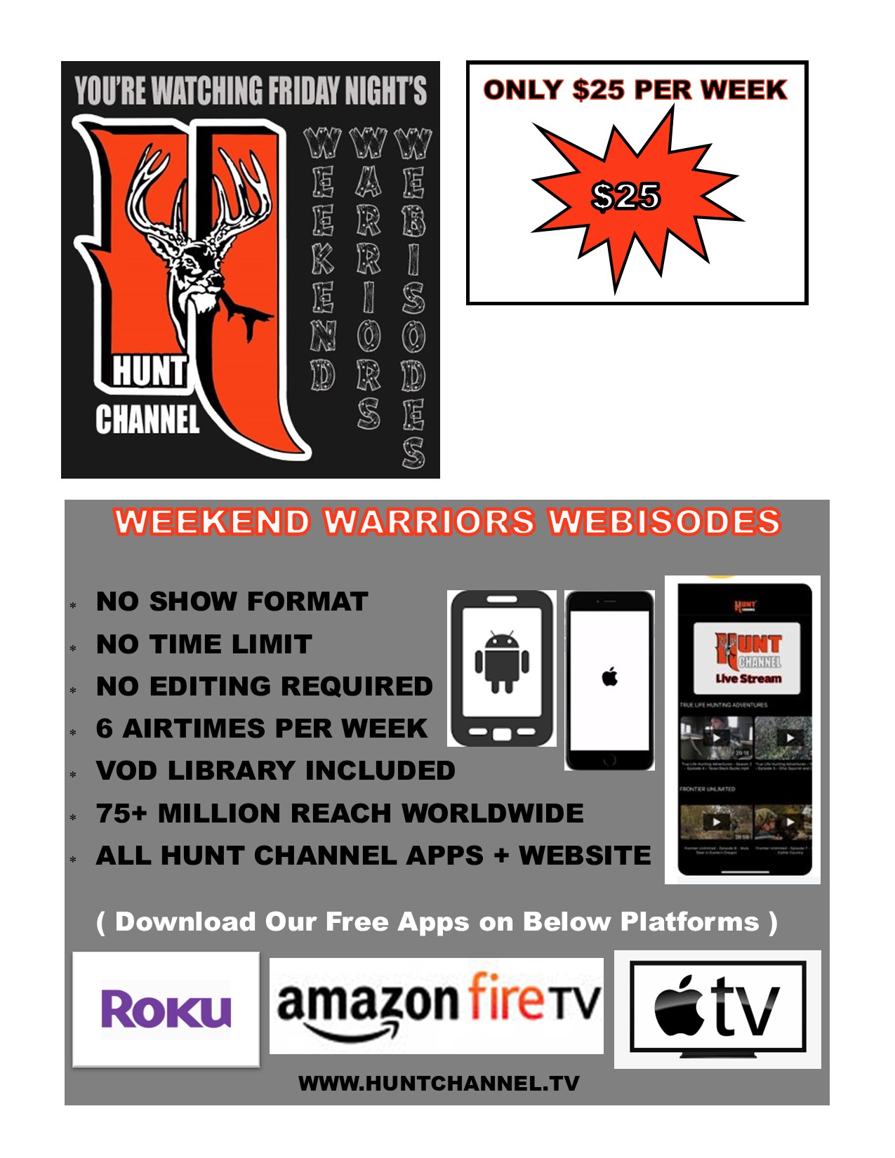 Weekend Warrior Webisodes